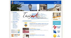 Desktop Screenshot of ajsantaeugenia.net
